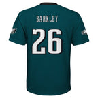 Saquon Barkley Philadelphia Eagles Youth Replica Player Jersey - Midnight Green