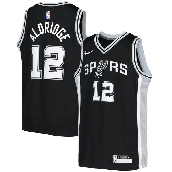 LaMarcus Aldridge San Antonio Spurs Nike Youth Swingman Jersey - Icon Edition - Black