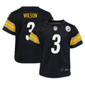 Russell Wilson Pittsburgh Steelers Nike Preschool Player Game Jersey - Black
