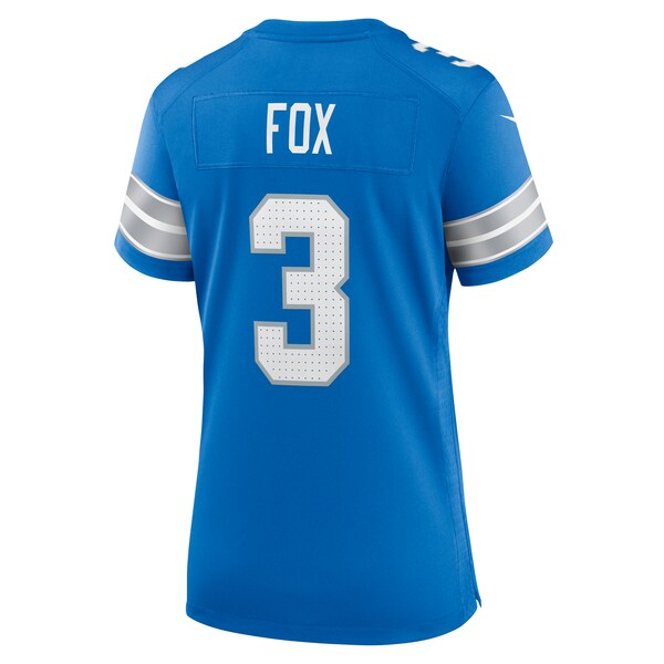 Jack Fox Detroit Lions Nike Women's Team Game Jersey -  Blue