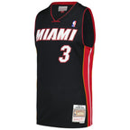 Dwyane Wade Miami Heat  2012/13 Hardwood Classics Swingman Jersey - Black