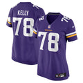 Ryan Kelly Minnesota Vikings Nike Women's Team Game Jersey -  Purple
