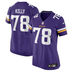 Ryan Kelly Minnesota Vikings Nike Women's Team Game Jersey -  Purple