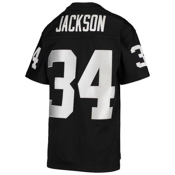 Bo Jackson Las Vegas Raiders Youth 1988 Legacy Retired Player Jersey - Black