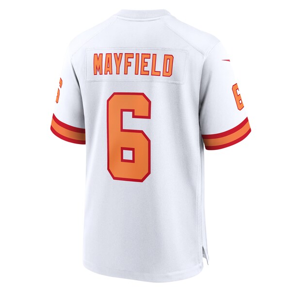 Baker Mayfield '76 Tampa Bay Buccaneers Nike 50th Season Game Jersey - White