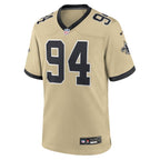 Cameron Jordan New Orleans Saints Nike Gameday Golds Alternate Game Player Jersey - Gold/Black