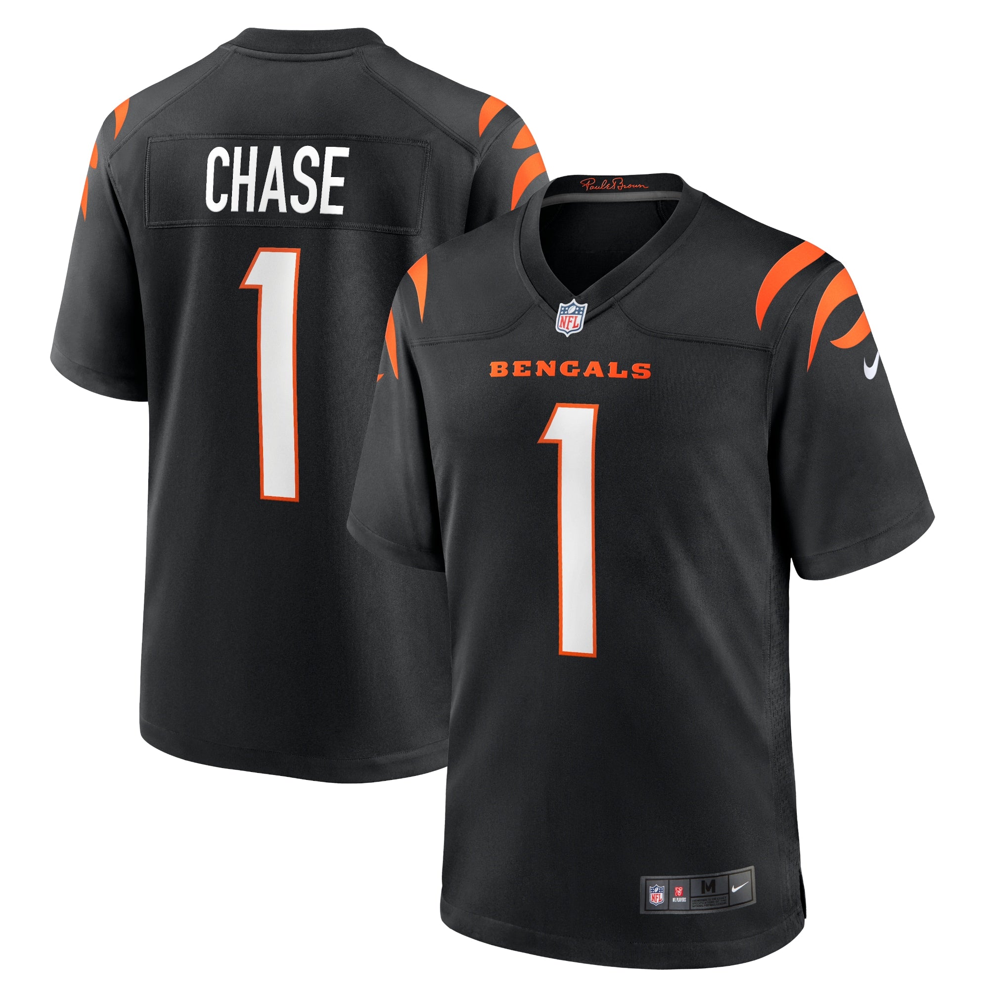 Ja'Marr Chase Cincinnati Bengals Nike Alternate Game Jersey - Orange/Black
