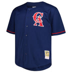 Bo Jackson California Angels Big & Tall Cooperstown Collection Batting Practice Replica Jersey - Navy