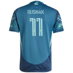 Albert Rusnak Seattle Sounders FC adidas 2025 The Salish Sea Kit Authentic Player Jersey - Blue