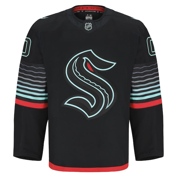 Seattle Kraken  Alternate Authentic Pro Custom Jersey - Black/Navy