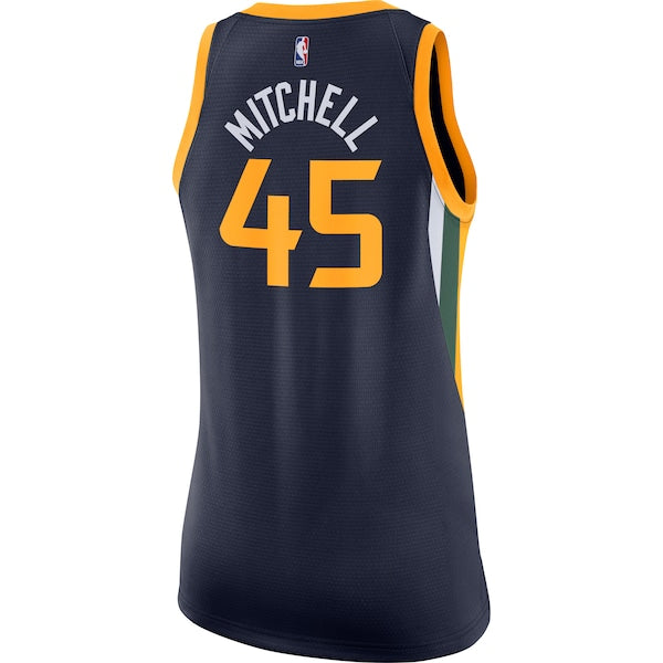 Donovan Mitchell Utah Jazz Nike Women's Swingman Jersey - Icon Edition - Navy