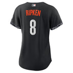 Cal Ripken Baltimore Orioles Nike Women's 2023 City Connect Replica Player Jersey - Black