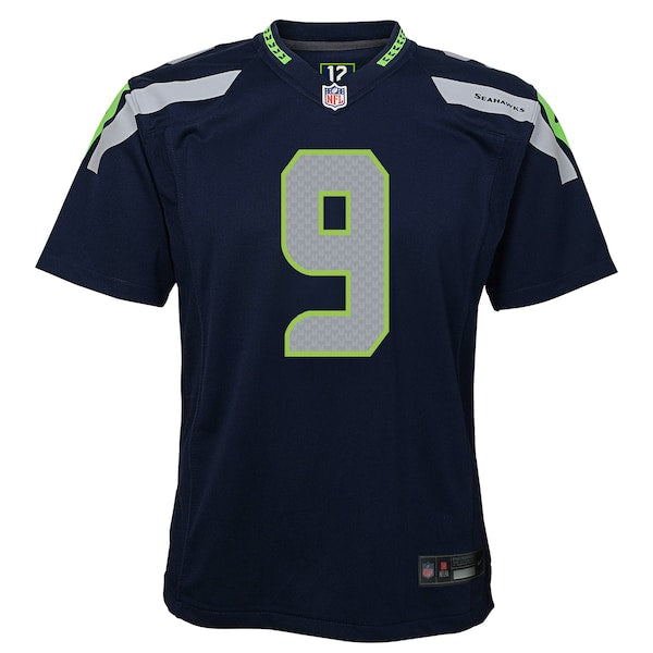 Kenneth Walker III Seattle Seahawks Nike Youth Team Game Jersey - College Navy
