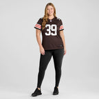 Khaleke Hudson Cleveland Browns Nike Women's Team Game Jersey -  Brown