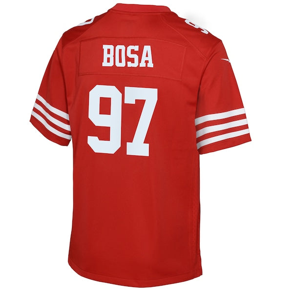 Nick Bosa San Francisco 49ers Nike Youth Game Jersey - Scarlet