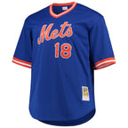 Darryl Strawberry New York Mets Big & Tall Cooperstown Collection Mesh Batting Practice Jersey - Royal