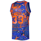 Patrick Ewing New York Knicks 1985/86 Hardwood Classics Lunar New Year Swingman Jersey - Blue