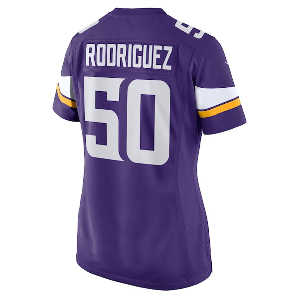 Levi Drake Rodriguez Minnesota Vikings Nike Women's Game Jersey -  Purple