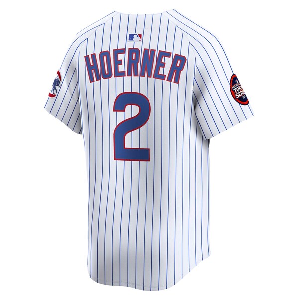 Nico Hoerner Chicago Cubs Nike 2025 MLB World Tour: Tokyo Series Home Limited Player Jersey - White