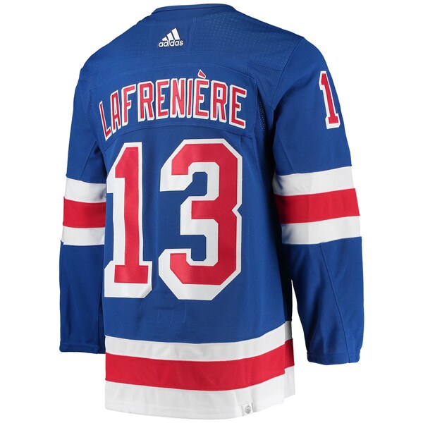 Alexis Lafreniere New York Rangers adidas Home Primegreen Authentic Player Jersey - Blue