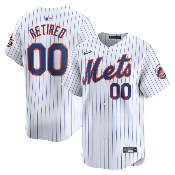 New York Mets Nike Home Limited Pick-A-Player Retired Roster Jersey - White