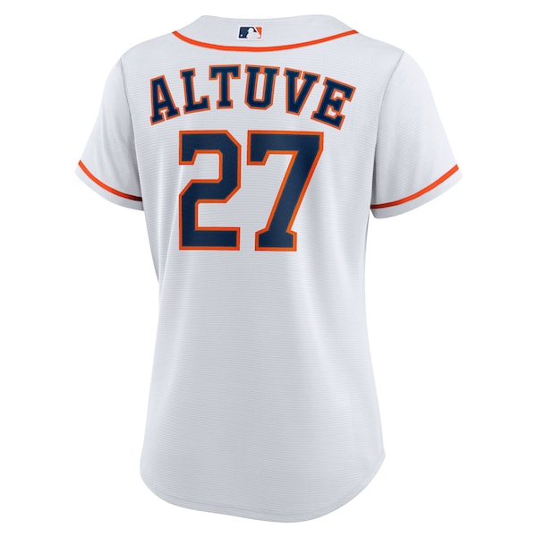 Jose Altuve Houston Astros Nike Women's Home Replica Player Jersey - White/Navy