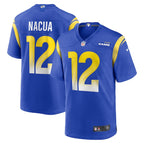 Puka Nacua Los Angeles Rams Nike Youth Game Player Jersey - Royal