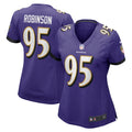 Tavius Robinson Baltimore Ravens Nike Women's  Game Jersey -  Purple