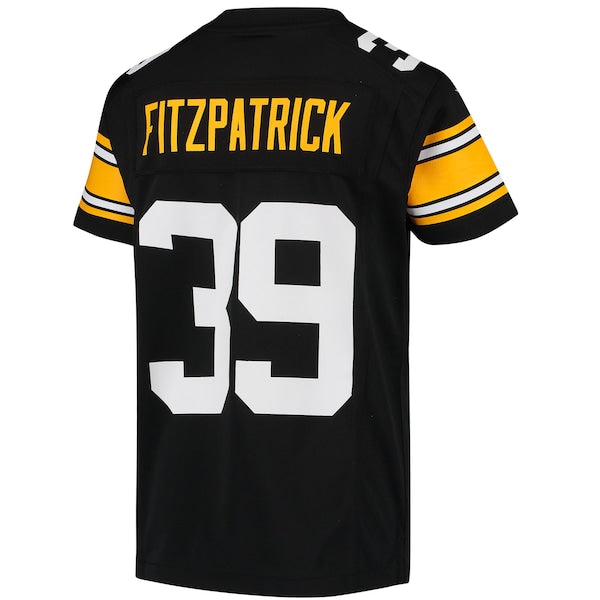 Minkah Fitzpatrick Pittsburgh Steelers Nike Youth Game Jersey - Black