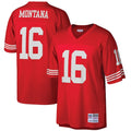 Joe Montana San Francisco 49ers Big & Tall 1990 Retired Player Replica Jersey - Scarlet