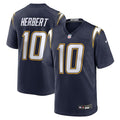 Justin Herbert Los Angeles Chargers Nike Alternate Super Chargers Game Player Jersey - Navy/Powder Blue/Gold