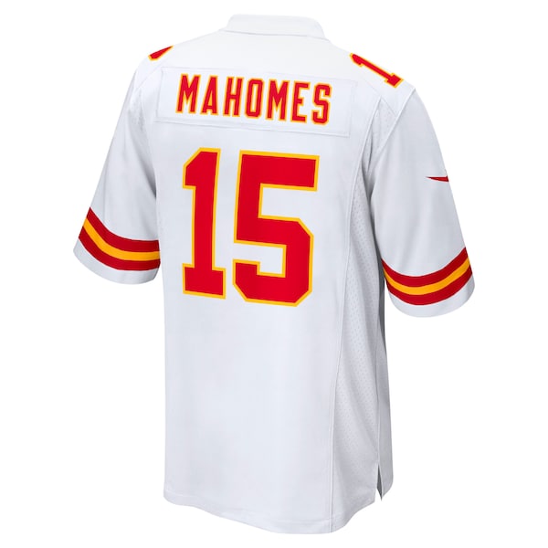 Patrick Mahomes Kansas City Chiefs Nike Super Bowl LIX Game Jersey - White/Red