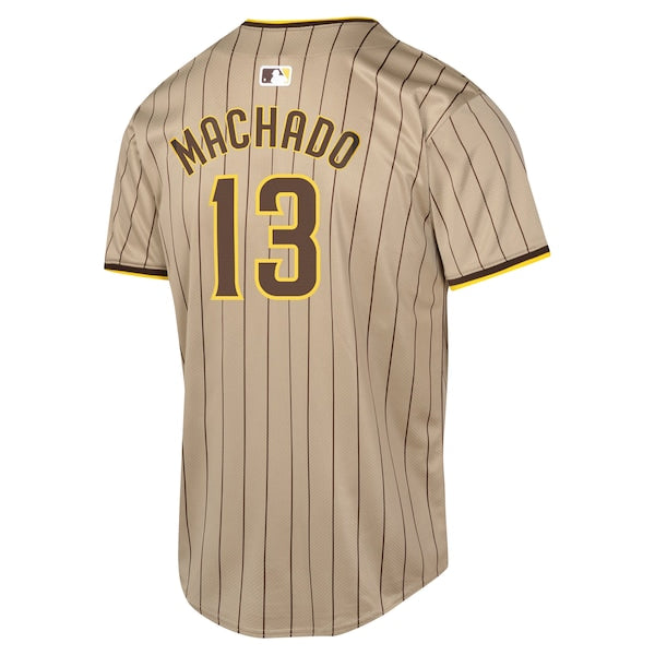 Manny Machado San Diego Padres Nike Youth Alternate Limited Player Jersey - Sand/White