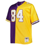 Randy Moss Minnesota Vikings Big & Tall Split Legacy Retired Player Replica Jersey - Purple/Gold