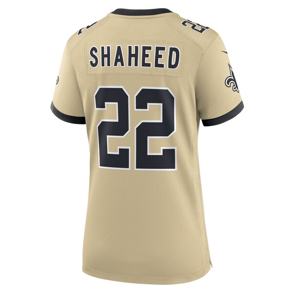 Rashid Shaheed New Orleans Saints Nike Women's Alternate Game Player Jersey - Gold