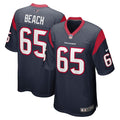 Tyler Beach Houston Texans Nike Team Game Jersey - Navy