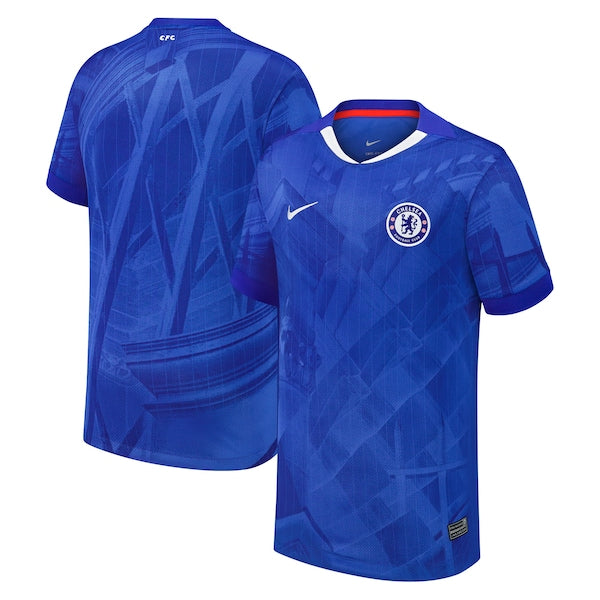 Chelsea Nike Youth 2025/26 Home Replica Jersey - Blue