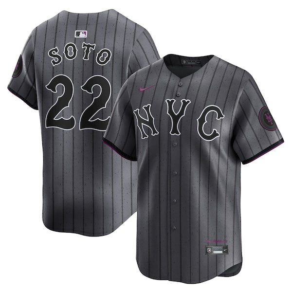 Juan Soto New York Mets Nike City Connect Limited Jersey - Gray