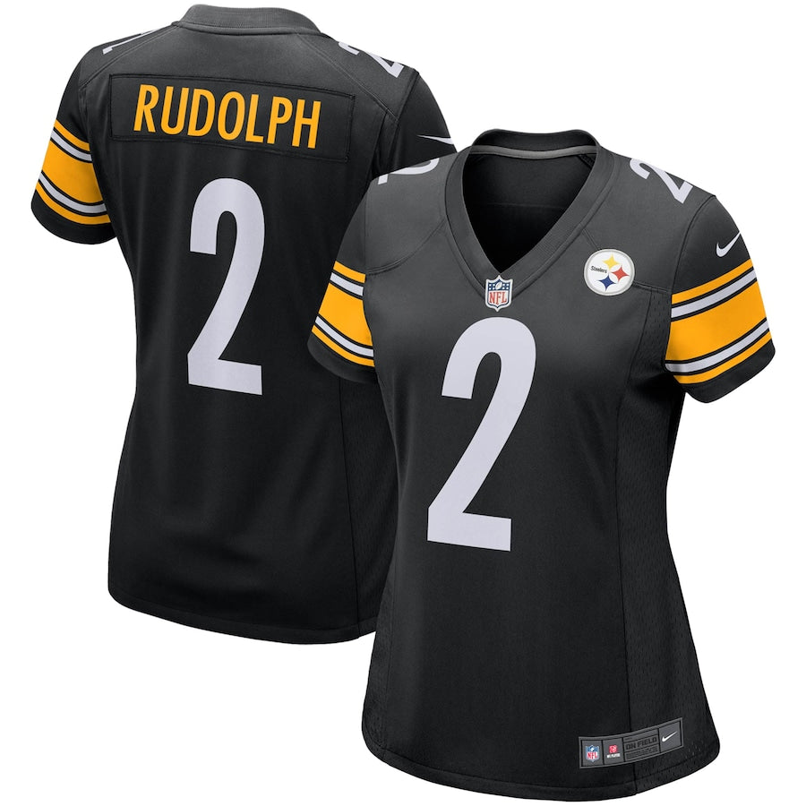 Mason Rudolph Pittsburgh Steelers Nike Women's Game Jersey -  Black