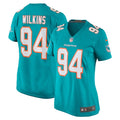 Christian Wilkins Miami Dolphins Nike Women's Team Game Jersey -  Aqua