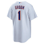 New York Mets Nike #1 Groom Home Replica Jersey - White