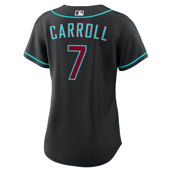 Corbin Carroll Arizona Diamondbacks Nike Women's Alternate Replica Jersey - Black