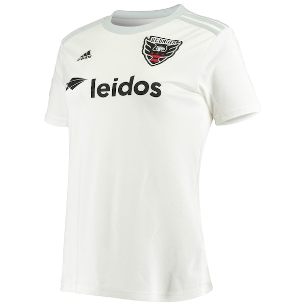 D.C. United adidas Women's 2020 Away Team Replica Jersey - White