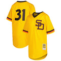 Dave Winfield San Diego Padres Youth Cooperstown Collection Mesh Batting Practice Jersey - Gold
