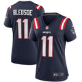 Drew Bledsoe New England Patriots Nike Women's Game Retired Player Jersey - Navy/Red