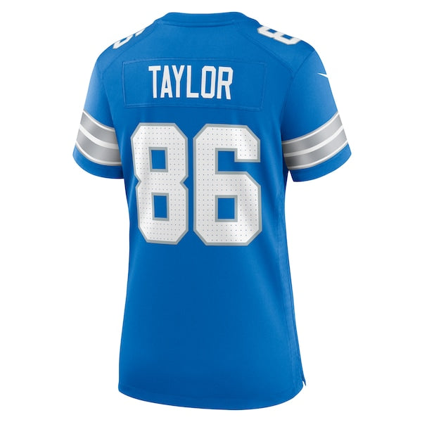 Malik Taylor Detroit Lions Nike Women's Team Game Jersey -  Blue