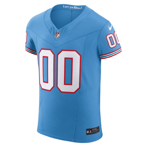 Tennessee Titans Nike Vapor F.U.S.E. Elite Custom Jersey - Light Blue