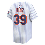 Edwin Diaz New York Mets Nike Home Limited Player Jersey - White