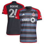 Lorenzo Insigne Toronto FC adidas 2023 Club Kit Authentic Player Jersey - Gray