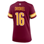Jeff Driskel Washington Commanders Nike Women's  Game Jersey -  Burgundy